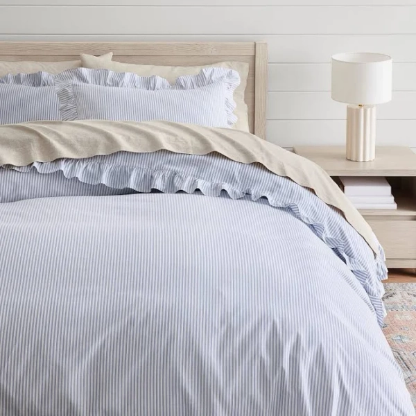 Ruffle Stripe Duvet