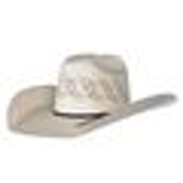 Rodeo King Ivory The Wind Shantung 4 1/2in. Brim Open Crown Straw Cowboy Hat - 7 1/4