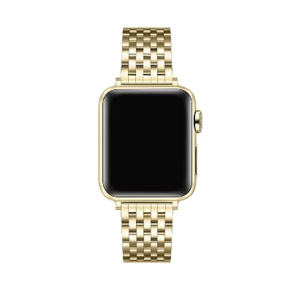 Posh Tech Remy Stainless Steel Band for Apple Watch - Gold: Wearable Tech Accessory