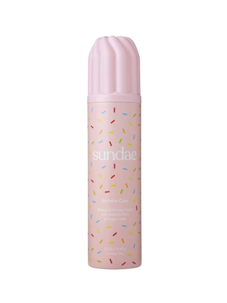 Sundae Birthday Cake Whipped Shower Foam 265ml - Size ONE