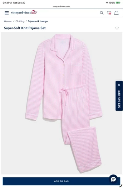Super-Soft Knit Pajama Set