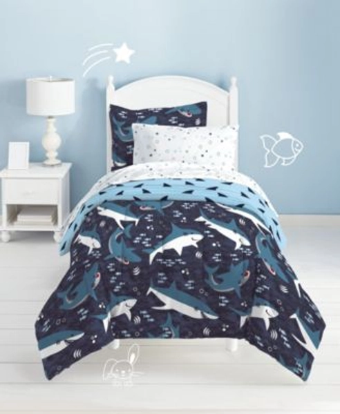 Sharks 5-Piece Comforter Set, Twin