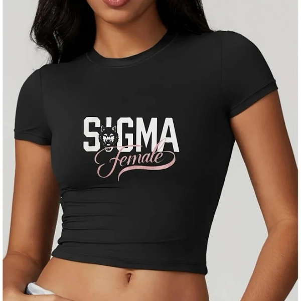 Sigma Women's Slim Fit Floral Print T-Shirt