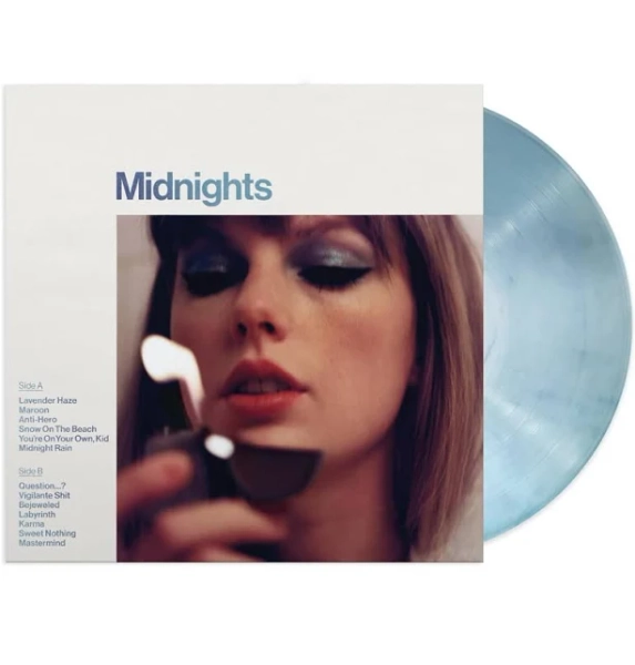 Taylor Swift: Midnights Vinyl LP (Moonstone Blue Edition)