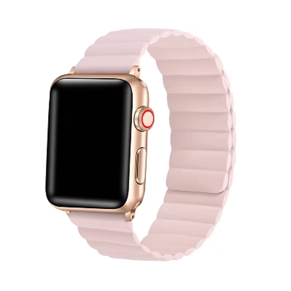 Posh Tech Kinsley Magnetic Silicone Band for Apple Watch - Pink