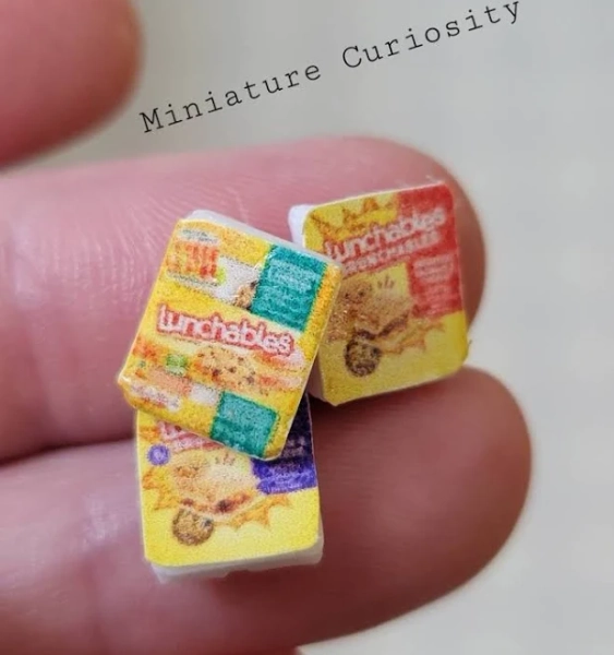 Dollhouse snack- 1:12th scale - miniature food- dollhouse kitchen- dollhouse furniture- tiny food- dollhouse food- miniature snack- tiny
