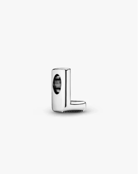Letter L Alphabet Charm | Pendant | Sterling silver | Pandora US