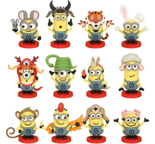 Despicable Me Minions Chinese Zodiac Set – 12 Figures