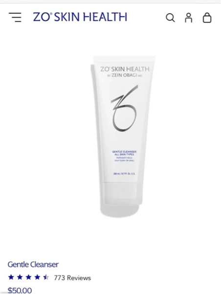 ZO Skin Health — Gentle Cleanser