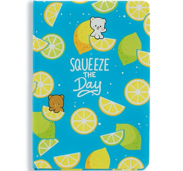 Milk Mocha Bear Squeeze the Day Dot Grid Notebook