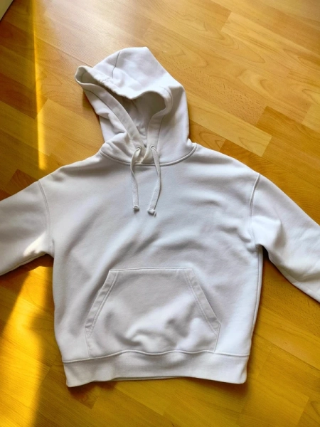 Sweat oversize blanc