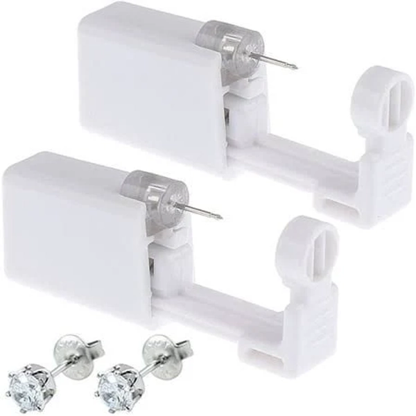 2 Pack Self Ear Piercing Gun