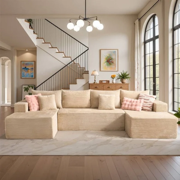 Ivy Bronx Navarrie U-Shaped Sectional