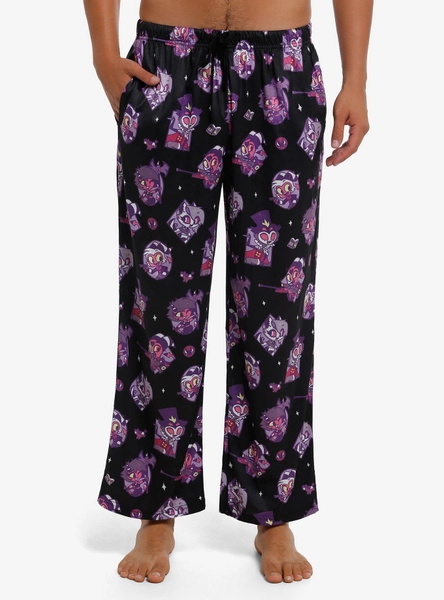 Helluva Boss Chibi Characters Pajama Pants