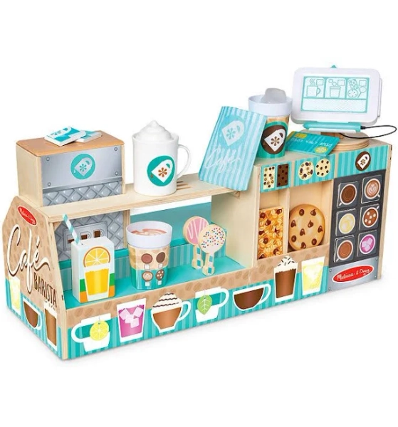 Melissa & Doug Cafe Barista Coffee Shop