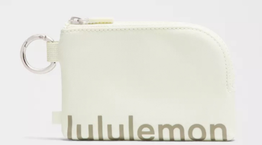 Clippable Card Pouch - in the two tone green