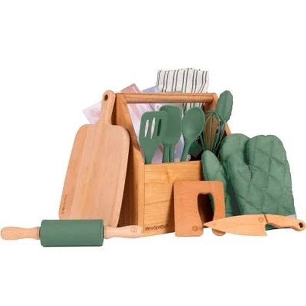WeeSprout Little Chef Kids Cooking & Baking Set