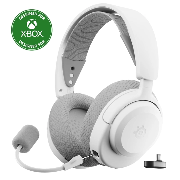 SteelSeries Arctis Nova 3X Wireless Multi-Platform Gaming Headset — 40 HR Battery — 2.4GHz/Bluetooth — Xbox, PS5, PC, Switch, Mobile — White - Walmart.com