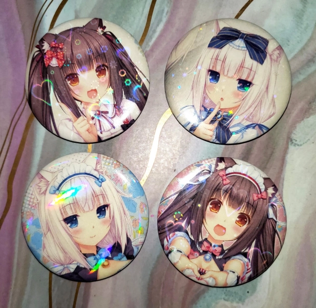 Nekopara Pins