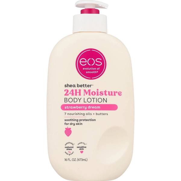 eos Body Lotion, Strawberry Dream, 16 OZ