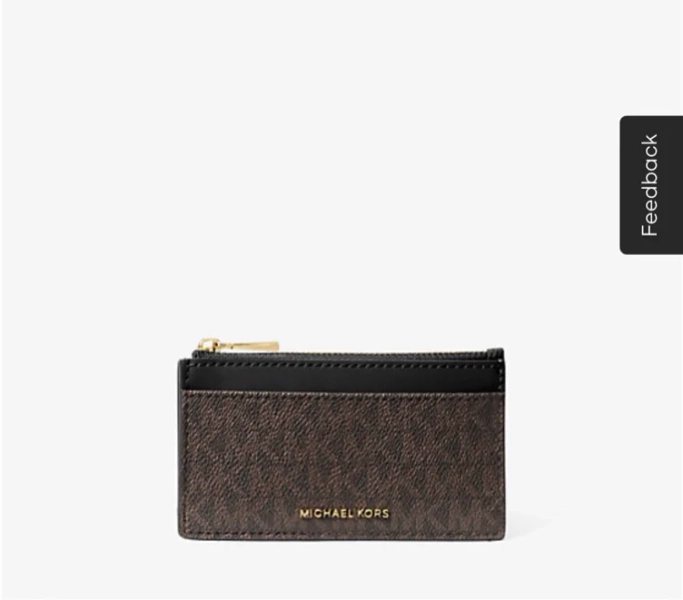 Jet Set Small Signature Logo Card Case