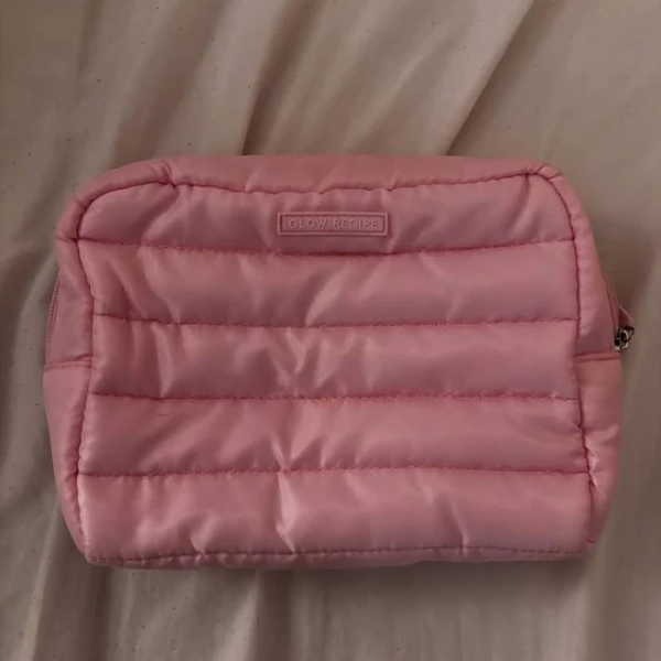 Glow Recipe Limited Edition Pink Puffer Cosmetic Bag