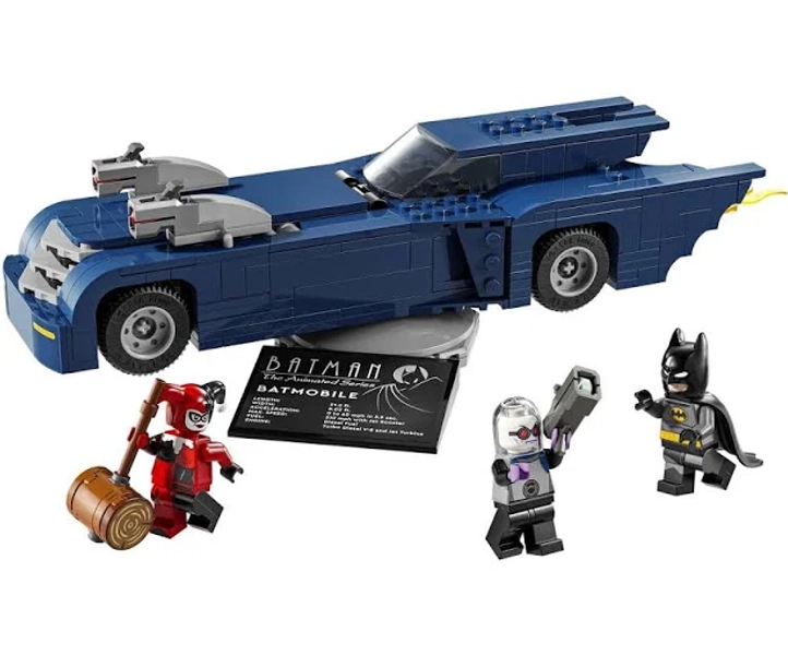 LEGO Batman with the Batmobile vs. Harley Quinn and Mr. Freeze