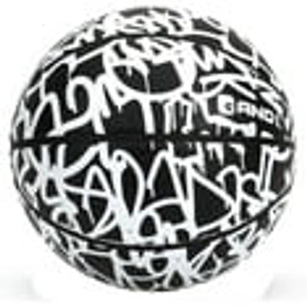 AND1 Chaos Rubber Basketball, Office Regulation Size 7 (29.5”) Streetball, Made for Indoor/Outdoor Games