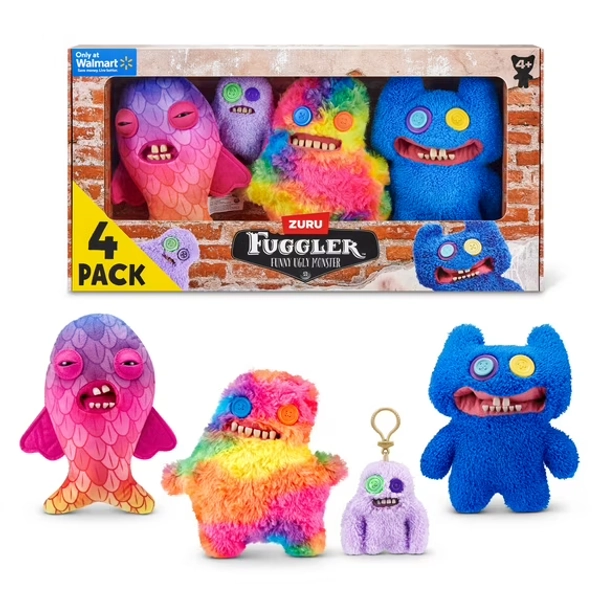 Fuggler Chaos Crew Multipack Walmart exclusive by ZURU, Funny Ugly Monster Plush Toy