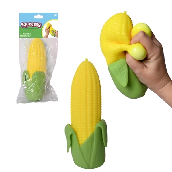Sunny Days Squeezy Corn on the Cob Fidget Toy