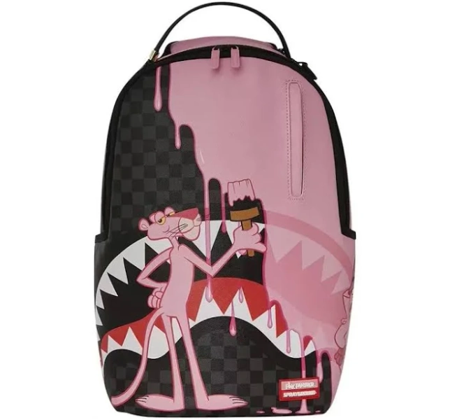 Sprayground Pink Panther Half Painted Backpack