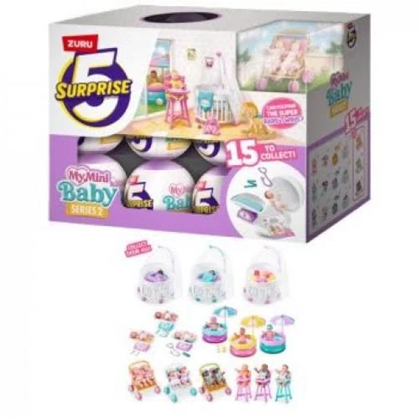 5 Surprise My Mini Baby Series 2 Mystery Box