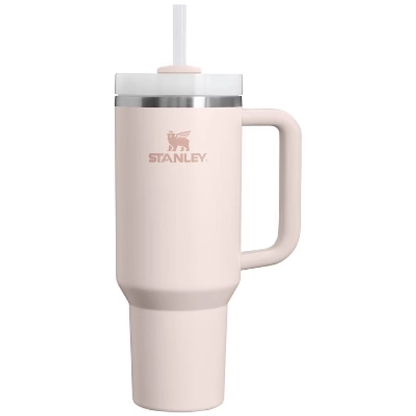 Stanley 40 oz Stainless Steel H2.0 FlowState Quencher Tumbler Rose Quartz 2.0