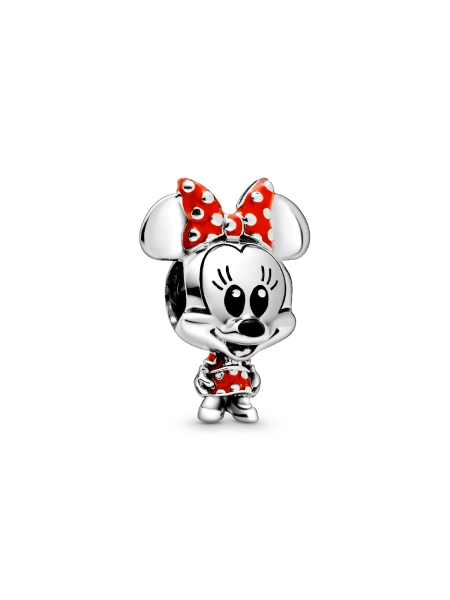 Disney Minnie Mouse Dotted Dress & Bow Charm