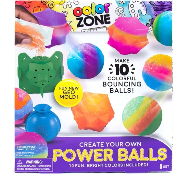 Color Zone Create Your Own Power Balls