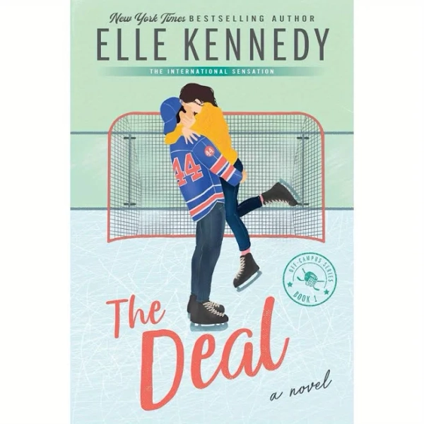 [2D Flat] The Deal (Off-Campus, 1) - Paperback | Illustrated Sensation Novel by Elle Kennedy | International Bestseller, Hockey Theme, 14.7x21.6