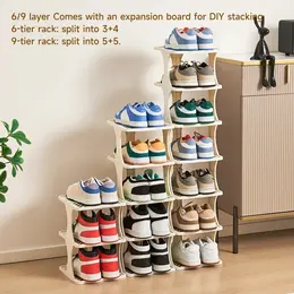 UFORU 6/9-layer vertical detachable shoe storage rack 1 modern shoe rack shoe cabinet gift storage rack home storage rack home storage supplies Footwear Organization
