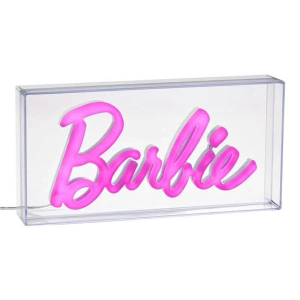 World Market Barbie Neon Pink LED Light