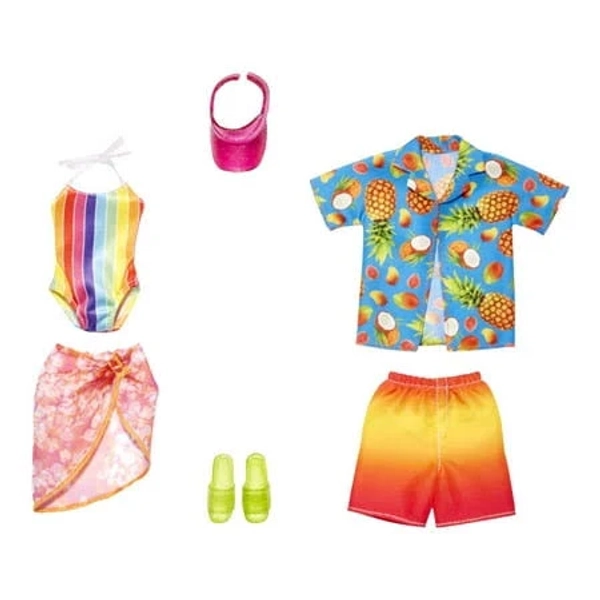 Barbie & Ken Fashions 2-Pack Clothing & Accessories Set