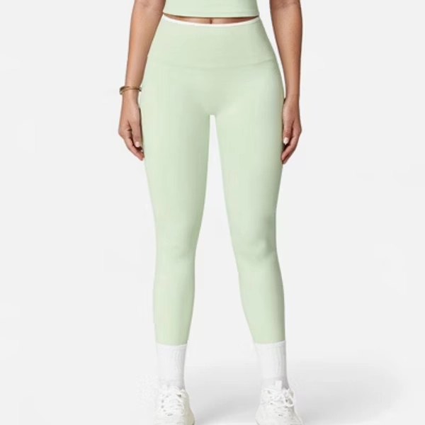 Anna-Kaci Active Women's High Waist Seamless Leggings with Tummy Control and Sculpting Fit for Active or Casual Everyday Wear - Small, Green