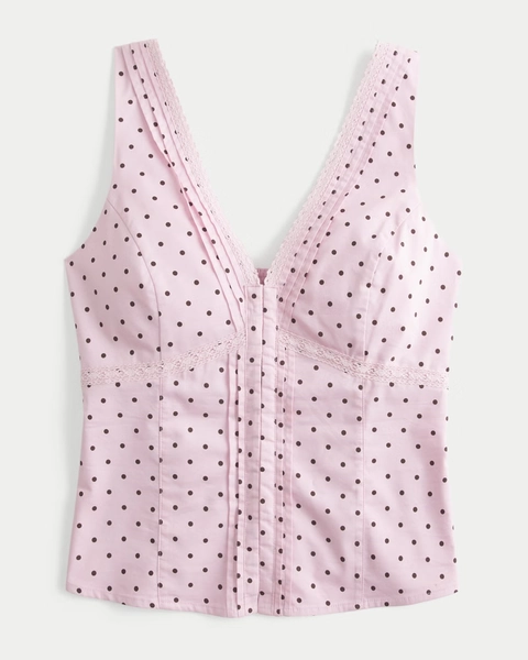 Lace Trim Tank