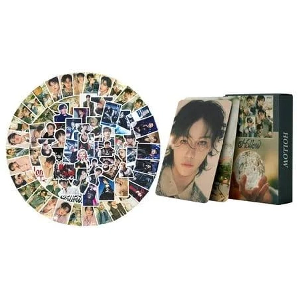 Stray Kids 55pcs Postcard Collectible Photo Card Set with Artistic Designs and Durable Packaging for Fans and Enthusiasts Gift, Size: One size