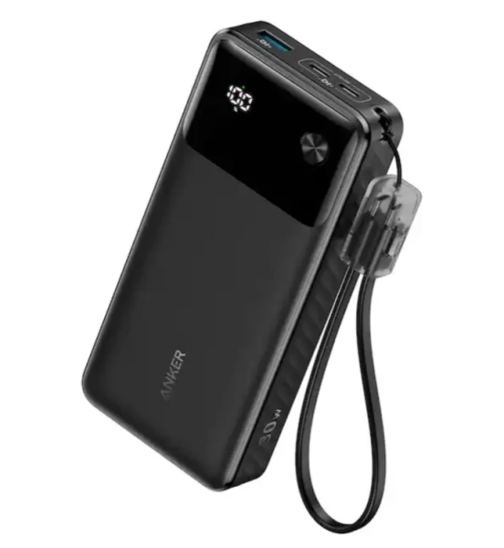 Anker - Power Bank (20,000mAh, 30W) - Black