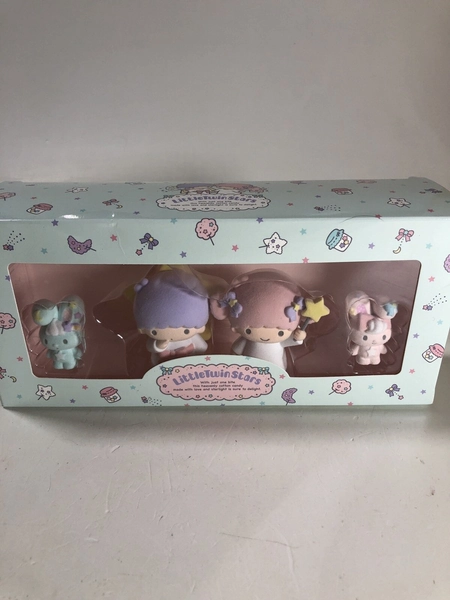 SANRIO LITTLE TWIN STARS COTTON CANDY FIGURES RARE COLLECTION NEW JAPAN