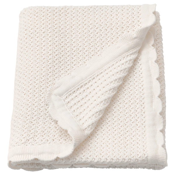 GULSPARV Baby blanket - white 28x35 "