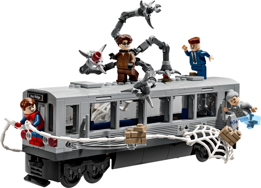 Spider-Man vs. Doc Ock Subway Train Scene