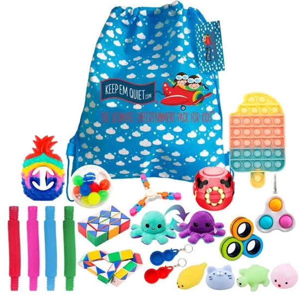 KeepEmQuiet Mega Sensory Fidget Kit
