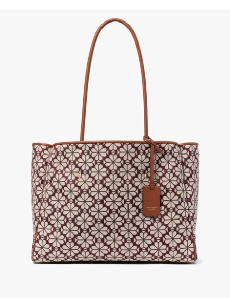 Spade Flower Jacquard Large Everything Tote