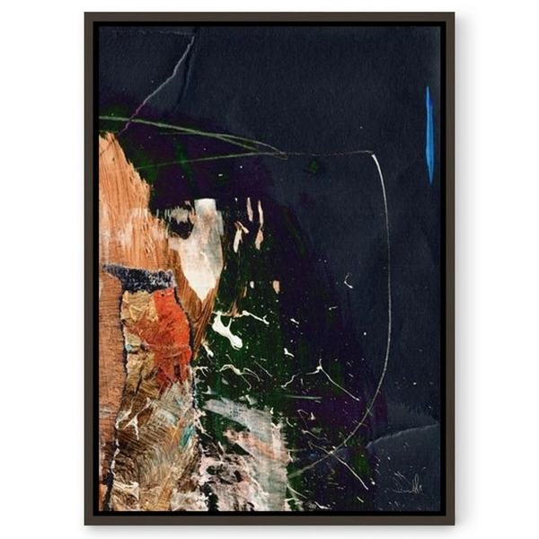 Class | Dan Hobday | Art Print | 29.7x42.0cm | Collage Living Room