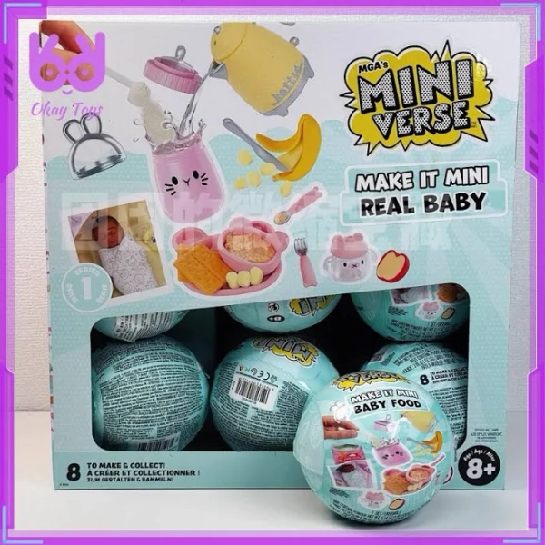 Miniverse Mysterious box figurese Mini Verse Make It baby food treats Action Anime figures fidget